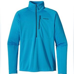 PATAGONIA W's R1 Pullover in Ultramarine Blue